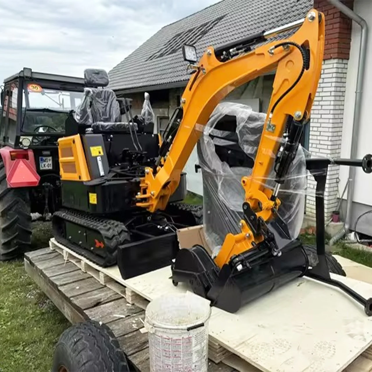 Fast delivery excavate a mini digger excavator high quality new excavators machine for sale