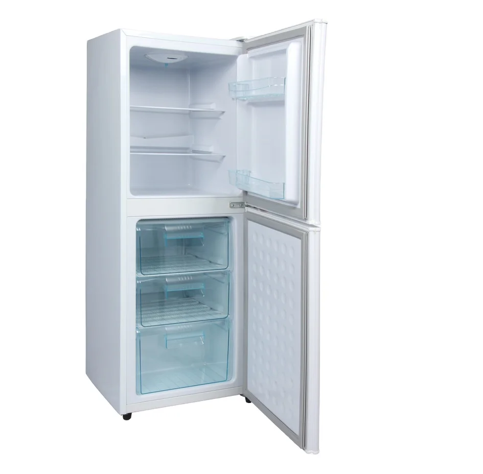 China hot selling 156L Electric fridge BCD-156W  refrigerate up and freezer down two doors fridge