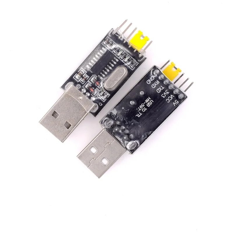#597 CH340G module USB port brush plate board module STC single chip board download wire 3.3V 5V USB to TTL adapters module