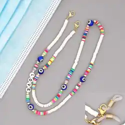 Цепочка для очков Zuowen из полимерной глины, для защиты от потери, на заказ, цепочка-держатель для солнцезащитных очков