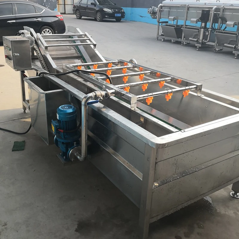 Vegetable Processing Machine/DAW650 industrial air fruit and vegetable washing machine