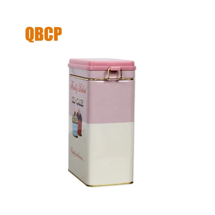 coffee tin box with airtight sealing gasket and ring