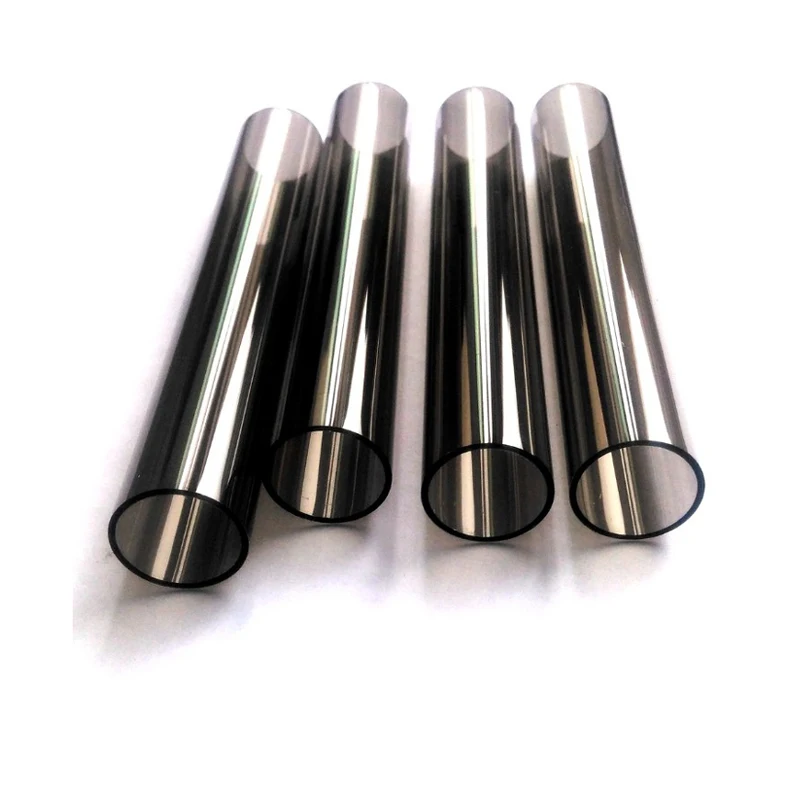 2 Inch PVC Round Tube with End Cap for Food Storage PMMA Acrylic Pipe for Promotion Gift
