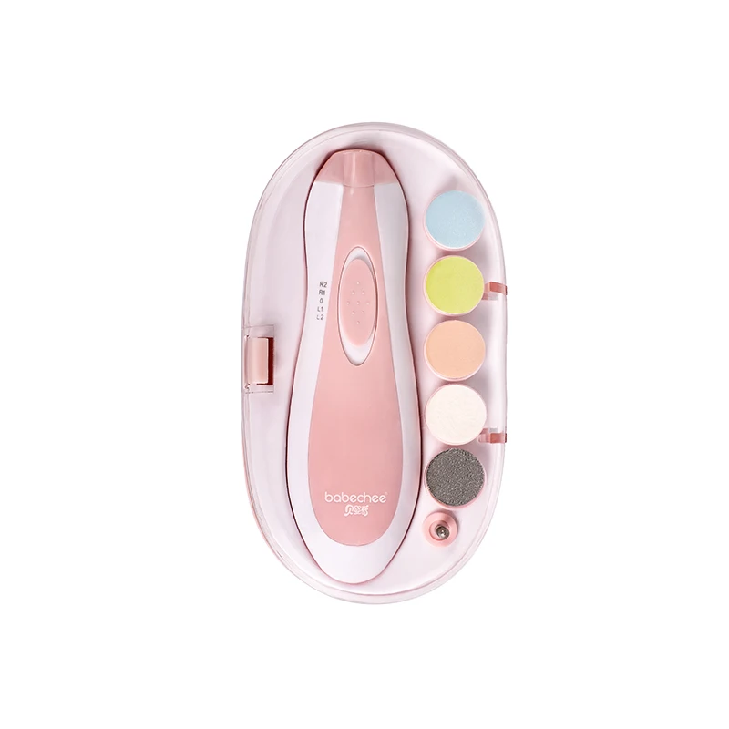 Oem Kids Toes Fingers Electric Nail Care Polisher Baby Trimmer Abs Plastic Electric Nail Cutter