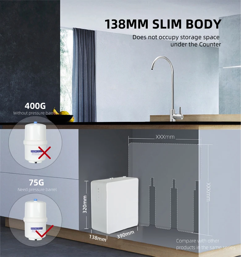 Household Customized water filters taiwan water dispenser hot cold drinking water purify