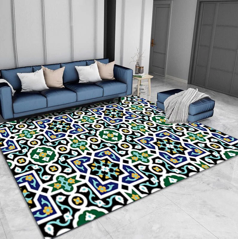 Bohemian Design Best Quality Golden Rug Carpet For