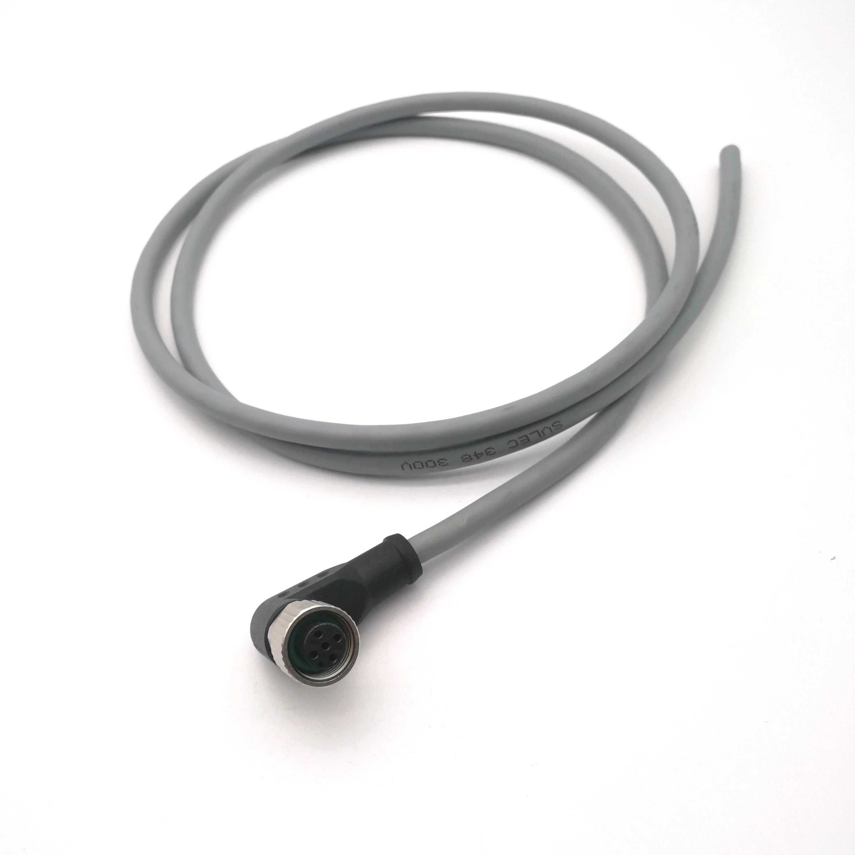 SVLEC 5 PIN M12, SHIELDED, BELOW FEMALE CONNECTOR  5 and 7 METER EXTENSION