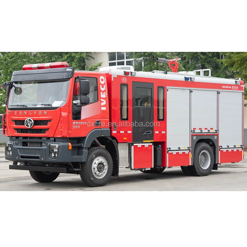 
Water Tank Fire Fighting Truck 