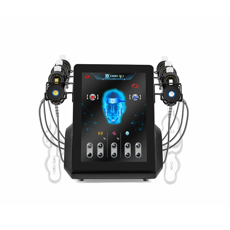 Advanced technology full face anti-aging treatment face lifting machine ems