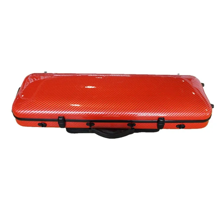 
cheap price oblong violin case carbon fiber violin hard case fiberglass violin case VF-09 