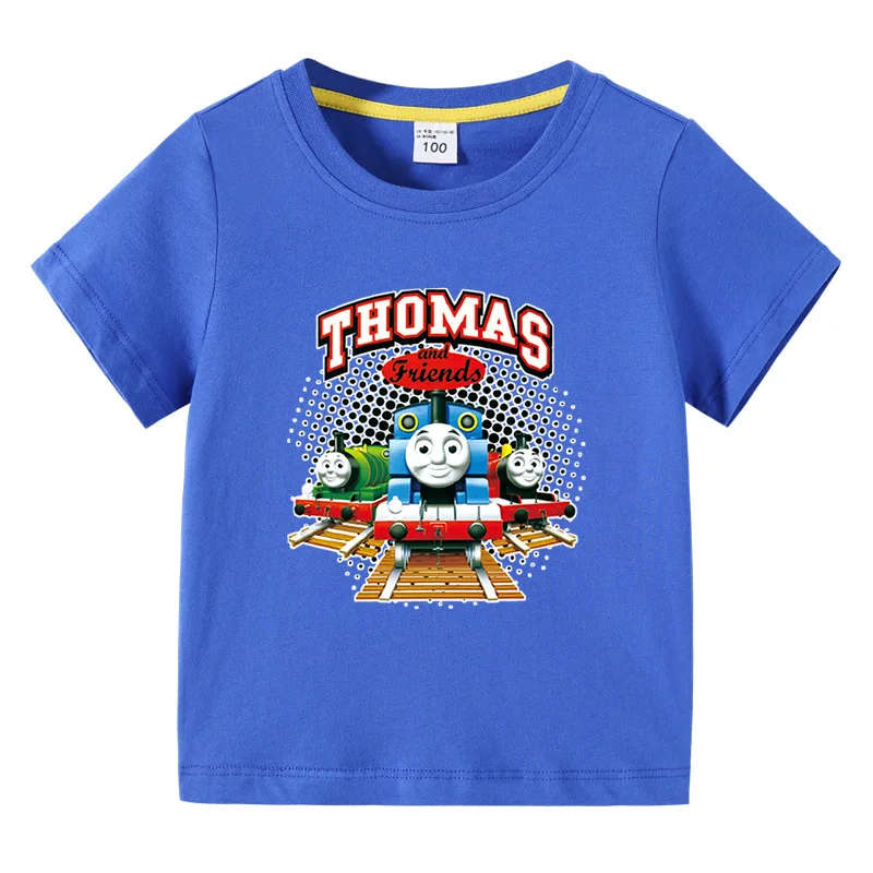 Cheap Boys T-shirts Custom dis-ney Cartoon Printed Girls Tees Children Tops Short-sleeve Clothes for Summer Kids Outfits