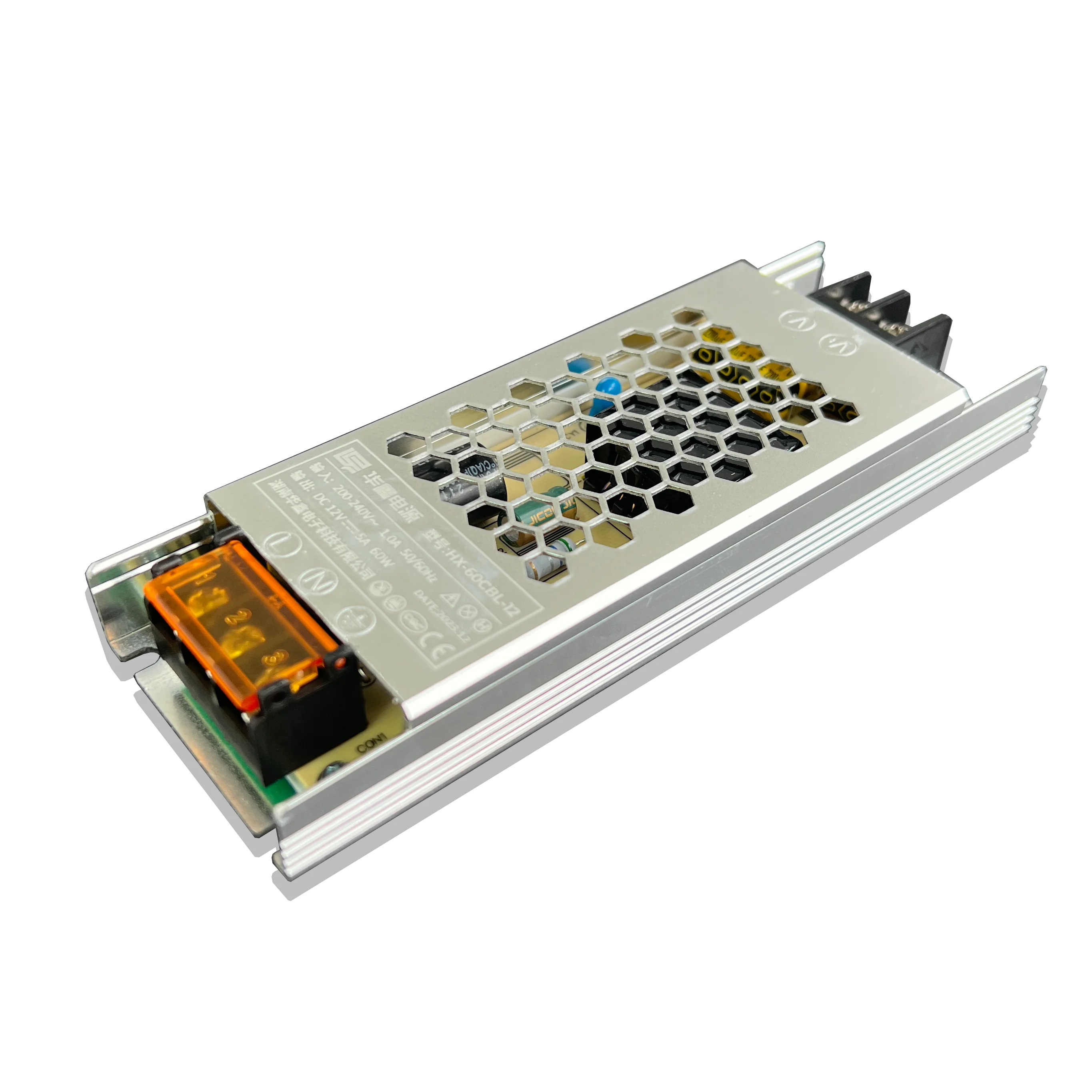 HX-60CBL-12 New Quality Slim 60W Switching Power Supply LED driver transformer AC to DC 12V 5A for LED Light Box and lighting