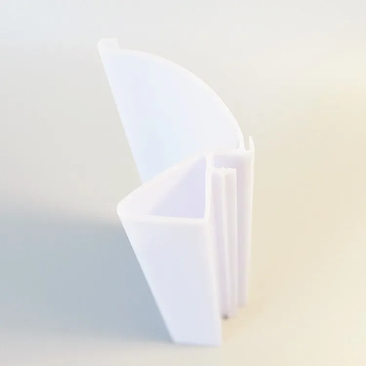 plastic profile extrusion Price Teg Plastic Profile Label Holder For Led