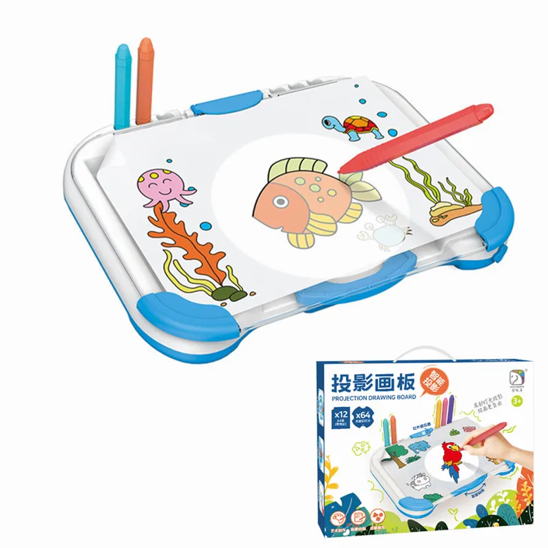 Drawing Projector Table for Kids Trace Draw Toy with Light Painting Art Child Education Doodle Board Desk Set Birthday Gifts