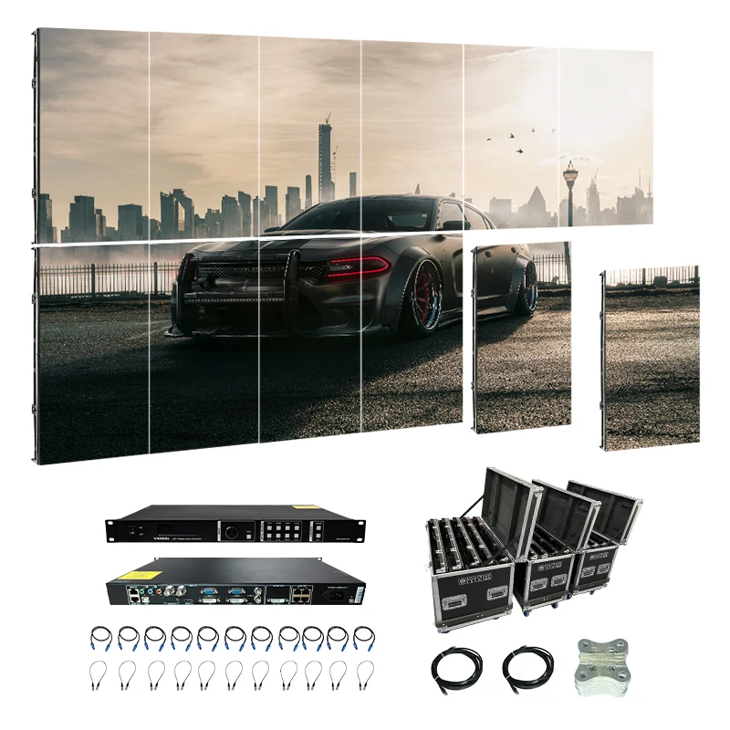hot sexi video modular hd led tv large digital advertising display screen wall p2 p2.5 p1.9 digital billboard screen for sale