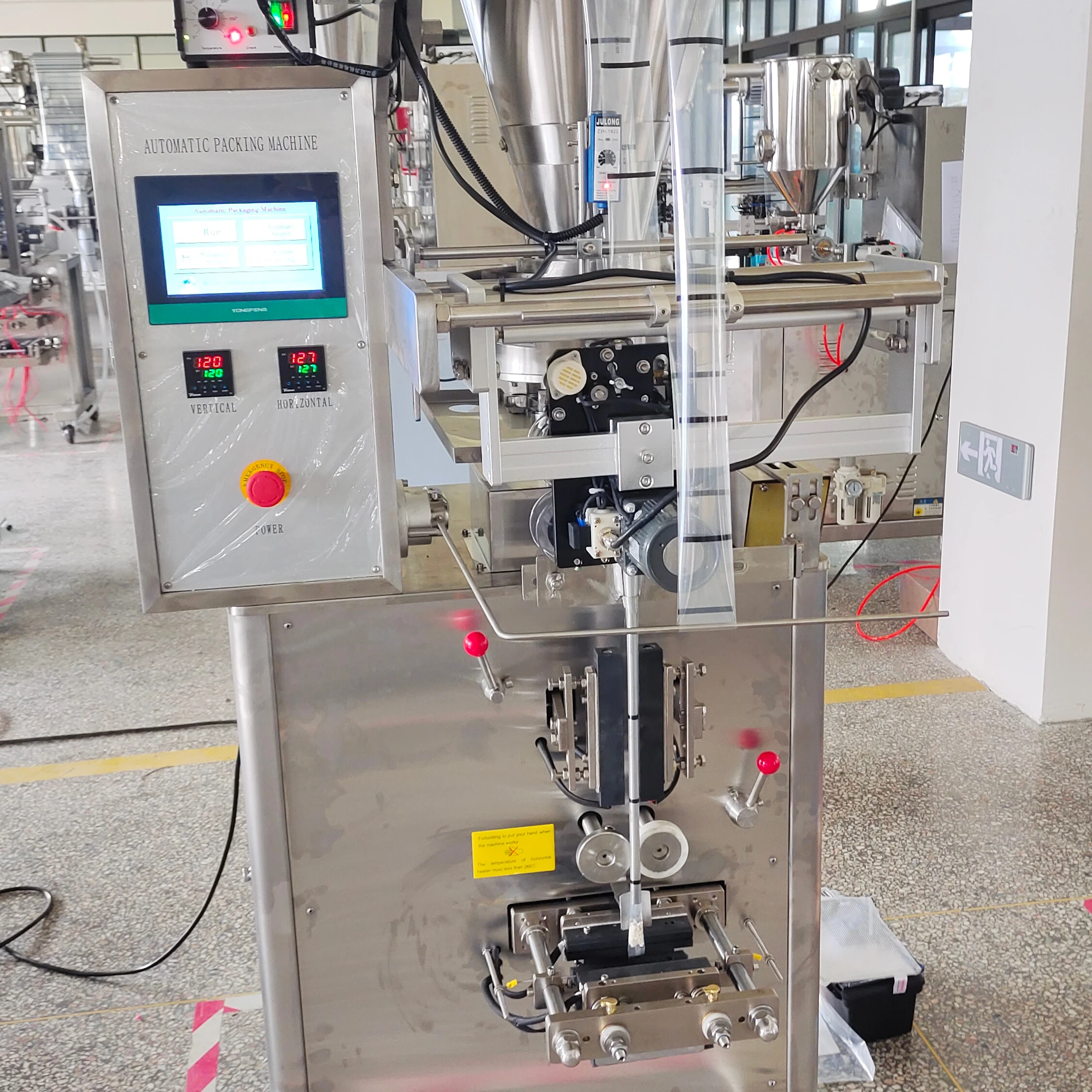 Pouch Packing Machine Film Wrapping Shrink For Sale Packing Machine Film Silage Packing Machine