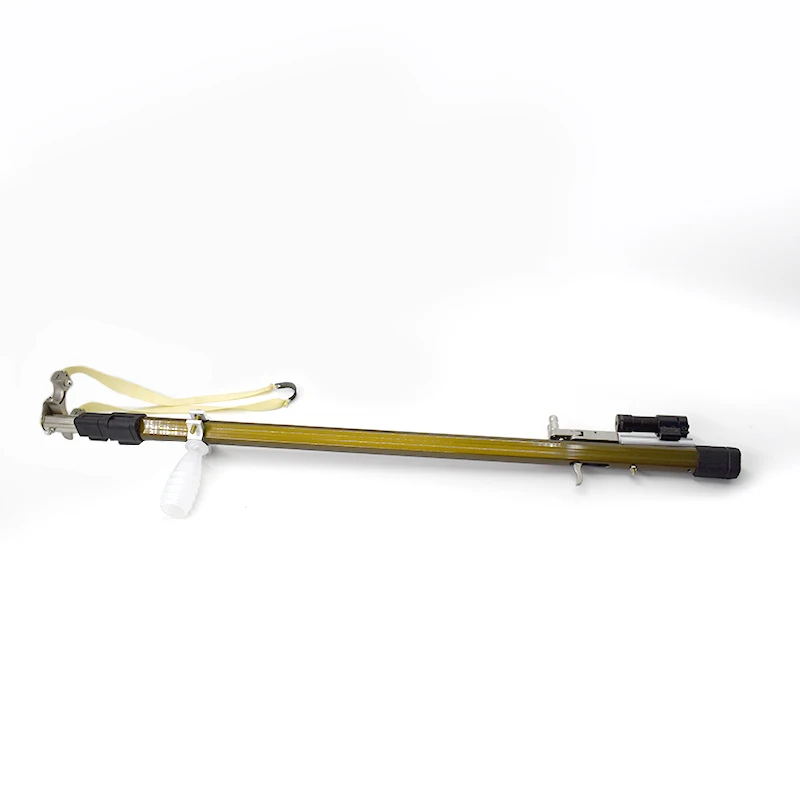
Long telescopic stainless steel solid powerful outdoor shooting catapult slingshot 