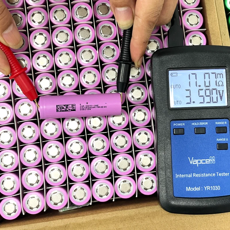 100% Real Capacity For DMEGC INR18650 26E  Li Ion Battery  3.7V 2600mAh 3C Discharge 18650 cells