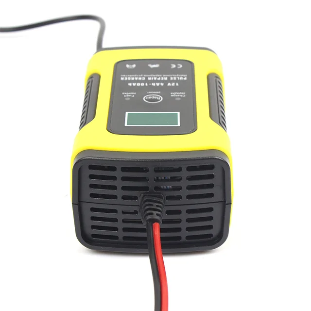 12V 5A 6A motorcycle Car Battery Charger Pulse Repair Lead acid EU US UK AU 3-STAGE Automatic Charging For Charging AGM GEL SLA