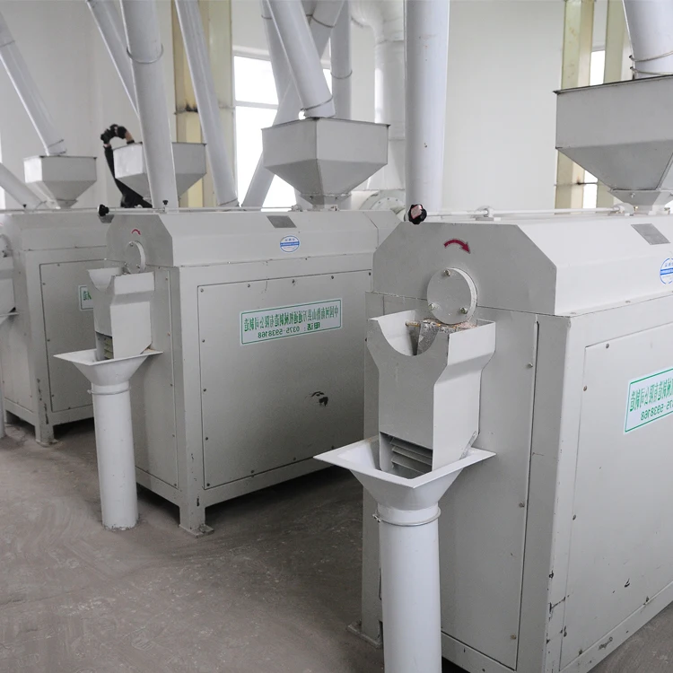 High Quality Maize Flour Mill  Machinery 20T-100T Corn  Flour Milling For Industry