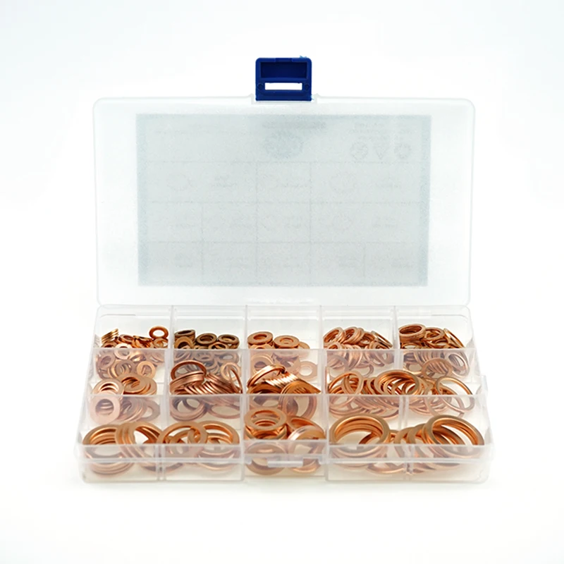 High Quality Cheap Price  300pcs  M6 M8 Flat  Cooper Washers