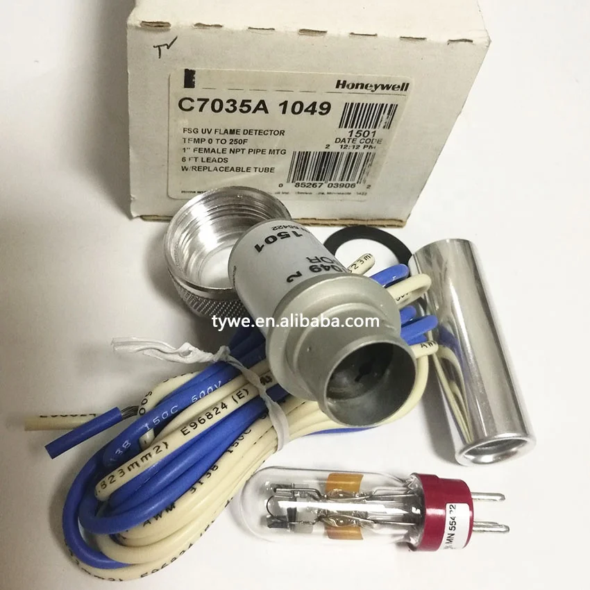 C7035A1049 УФ датчик пламени honeywell C7035A 1049 УФ датчик пламени minipeeper для газовой и масляной горелки запчасти