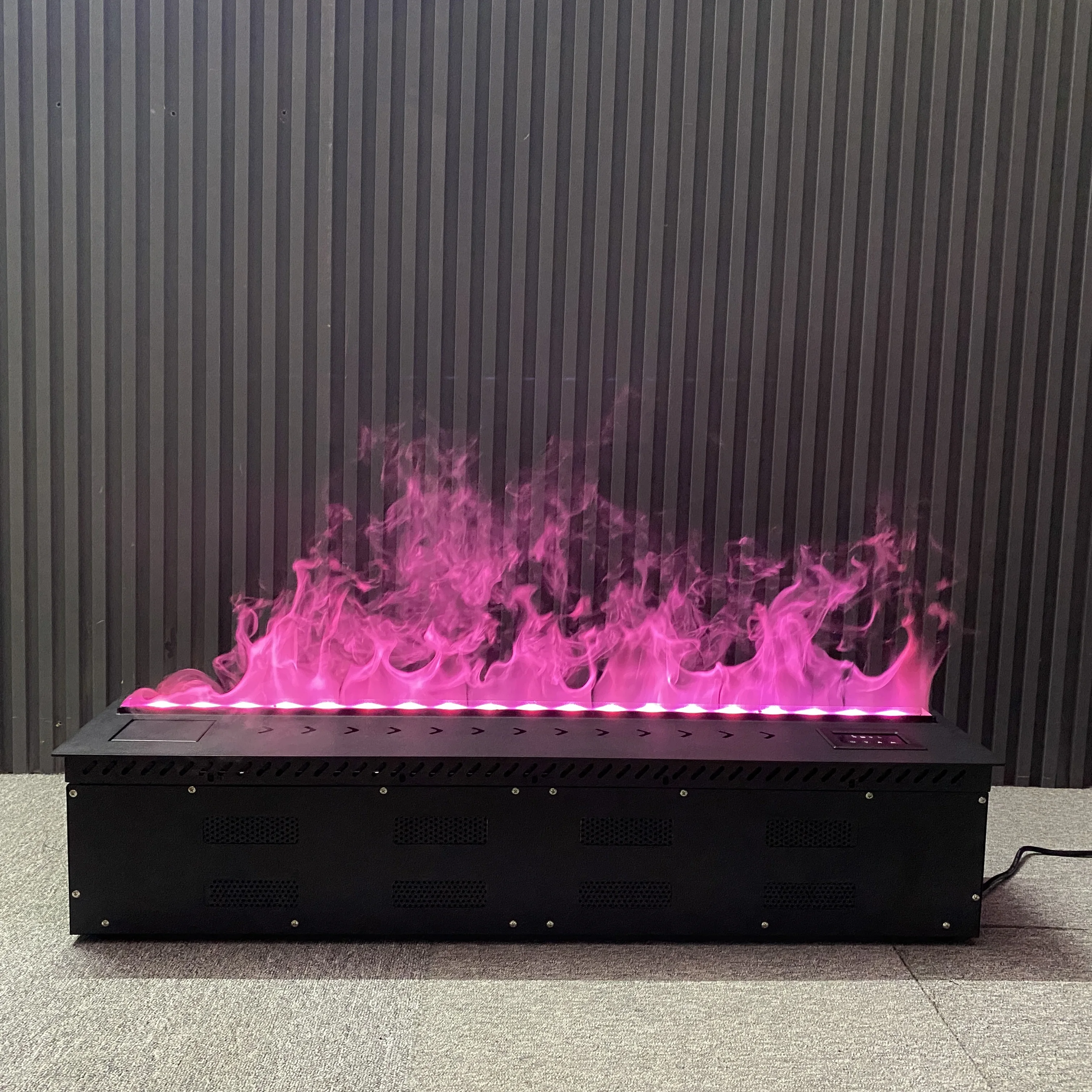 1500mm led fire lamp mini table electric fireplaces 3d built in electric fireplace with remote