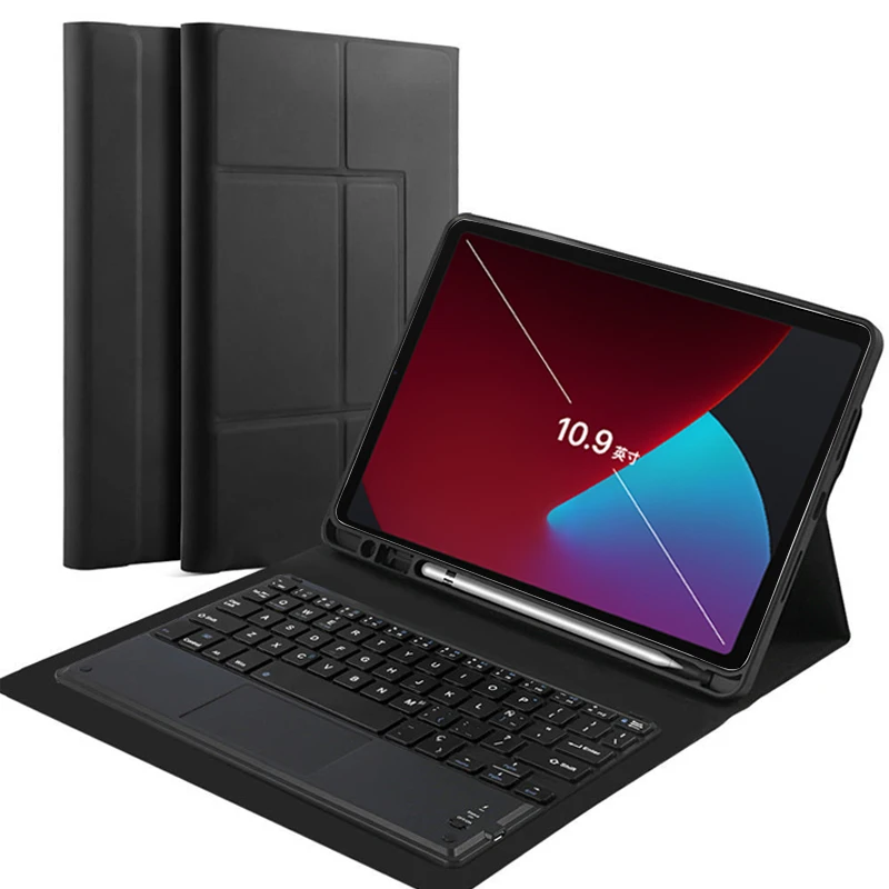 Для IPAD AIR 2020 чехол для клавиатуры клавиатура с тачпадом беспроводной Bluetooth 12 9 Inch Tablet PC