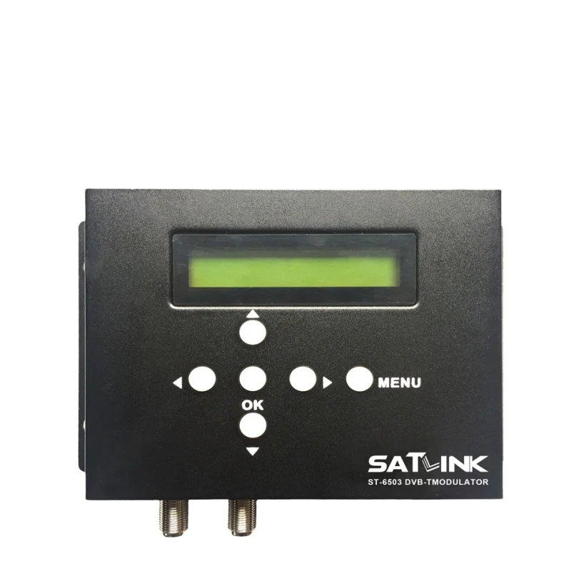 Satlink ST-6503 DVB-T Modulator COFDM Modulation and H.264 50-860 MHz 70-100 dBuV Satellite finder Meter WS-6990