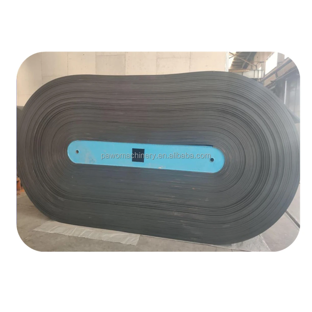 DIN22102 Ep Nn Steel Cord Chevron Rubber Conveyor Belt with Low Abrasion for Mining/Quarry