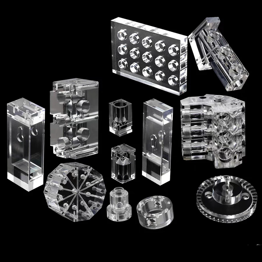 CNC machining acrylic plastic nylon product fixed parts, precision number milling milling