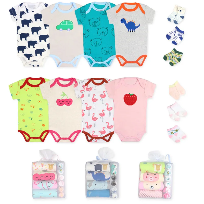 Crazy Sale Baby Clothes China Fashion Long Sleeve Baby Bodysuit 100% Organic Cotton Baby Bodysuit Set