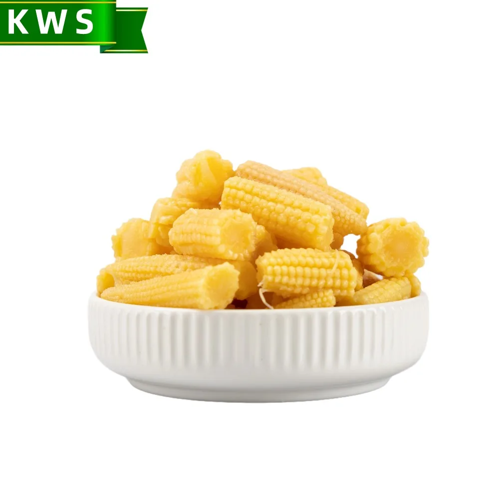 KWS Best price canned baby corn young corn in water