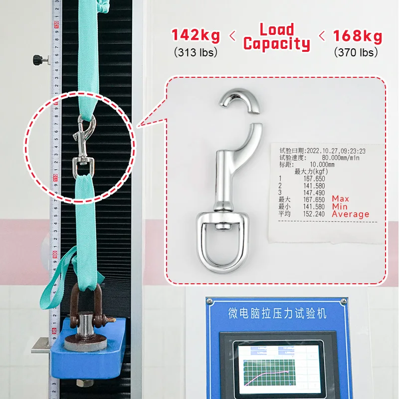 Wholesale Heavy Duty Strong Dog Leash Snap Hook 3/5 Inch Metal Dog Collar Clasp 15mm Dog Leash Hook Swivel Snap Clasp