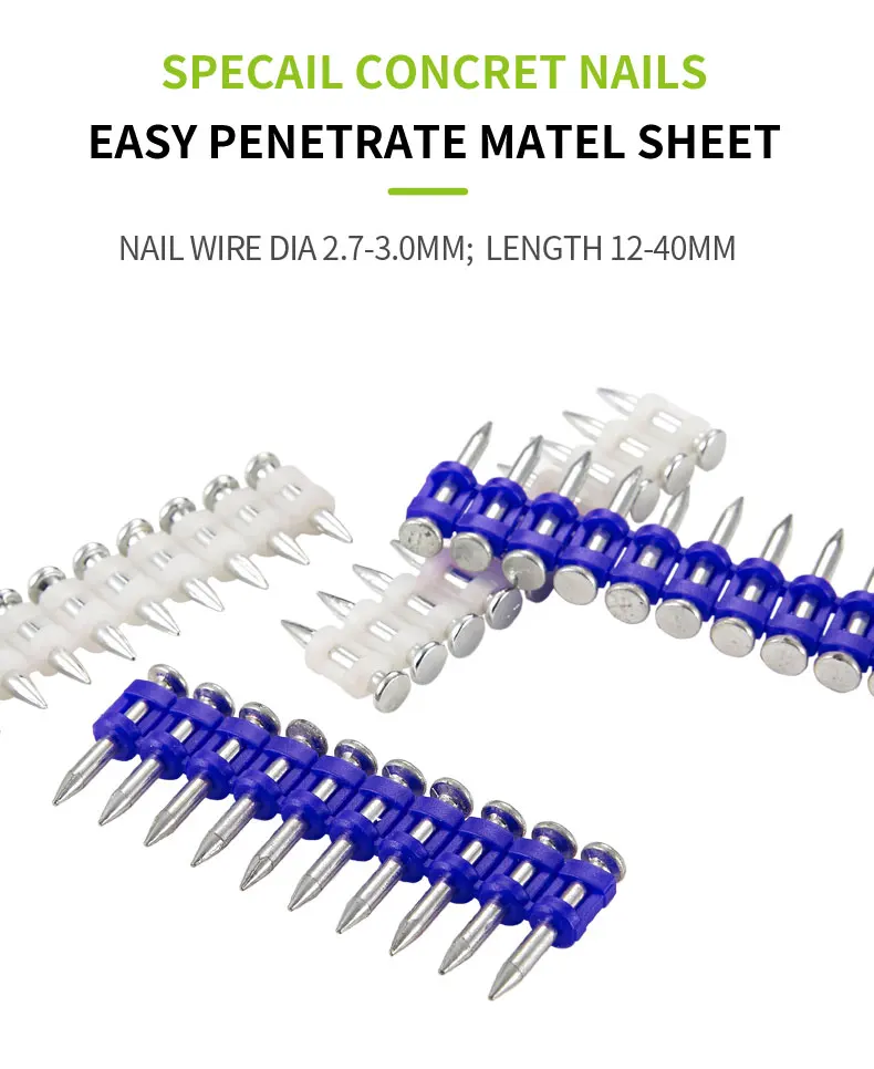 meite MTCS3040 framing nailer cordless concrete nail gun nailer for Collated Concrete Nails Gas Nail Gun