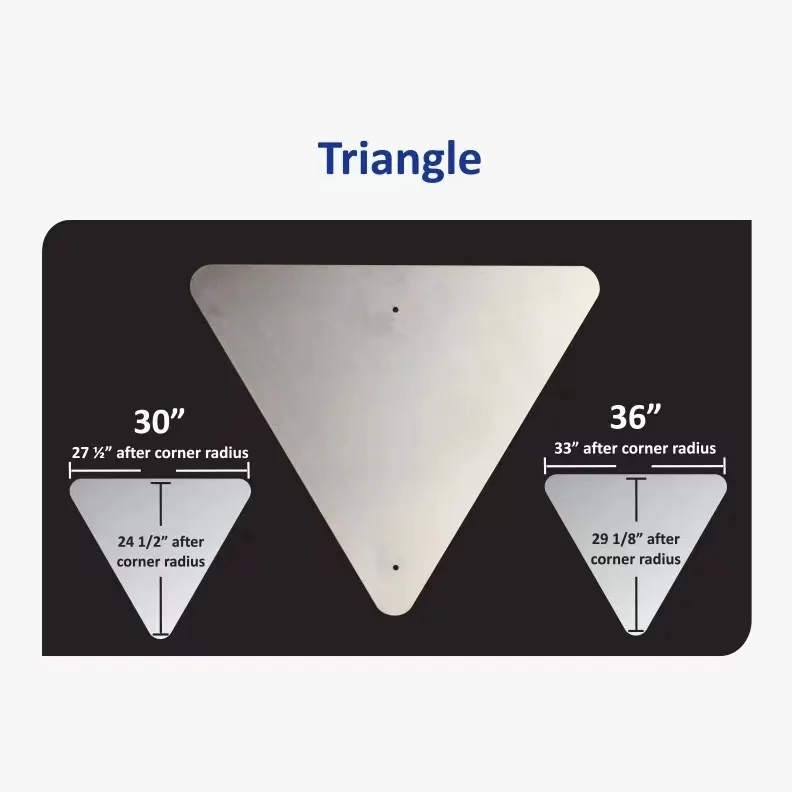 ZT Aluminium sublimation metal blank road signs aluminum street blanks rectangle aluminum signs for traffic road signs