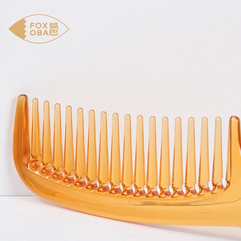 Private label Wide Tooth Combs Pressing Detangle Brushes Brush And Detangling Hair Wholesale Beauty  For Barber