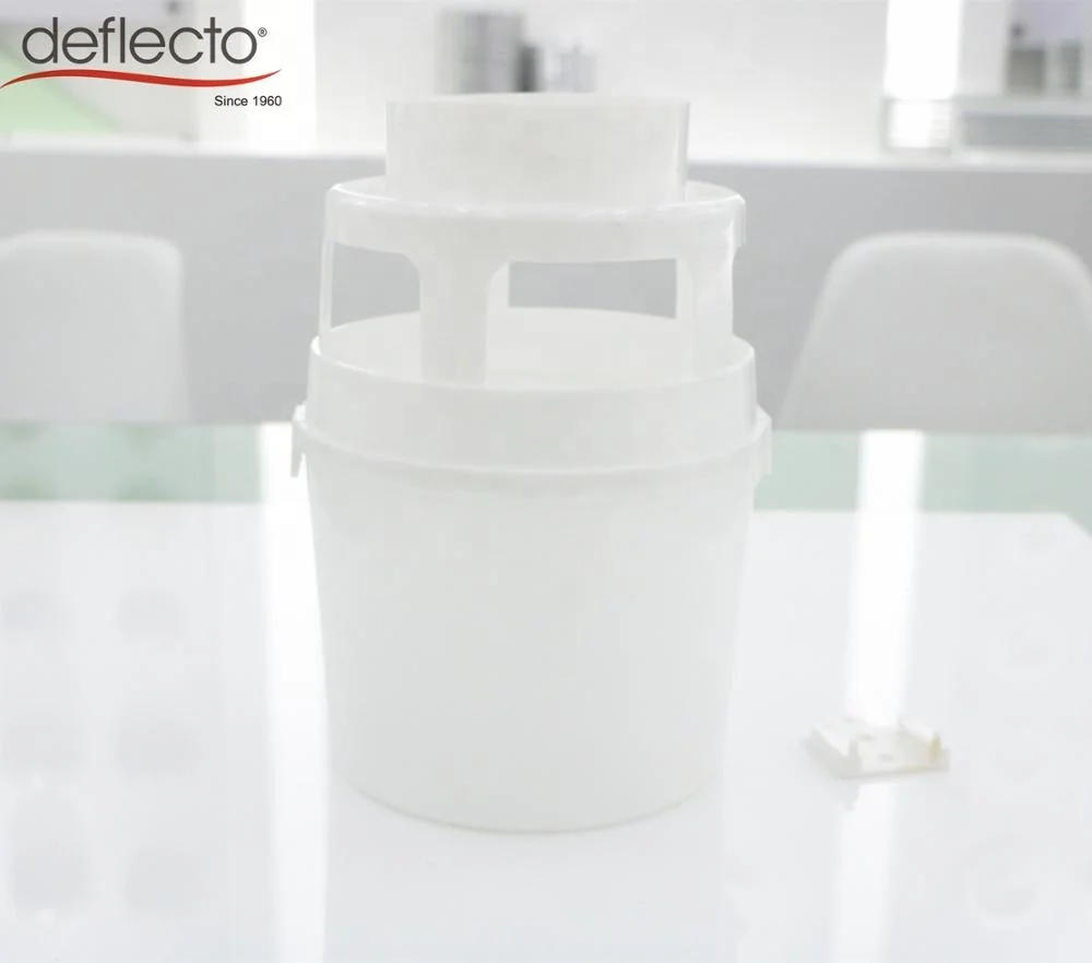 Indoor Dryer Vent Kit 4 Inch Flexible Air Duct White Lint Trap Bucket 4' Hose Clip