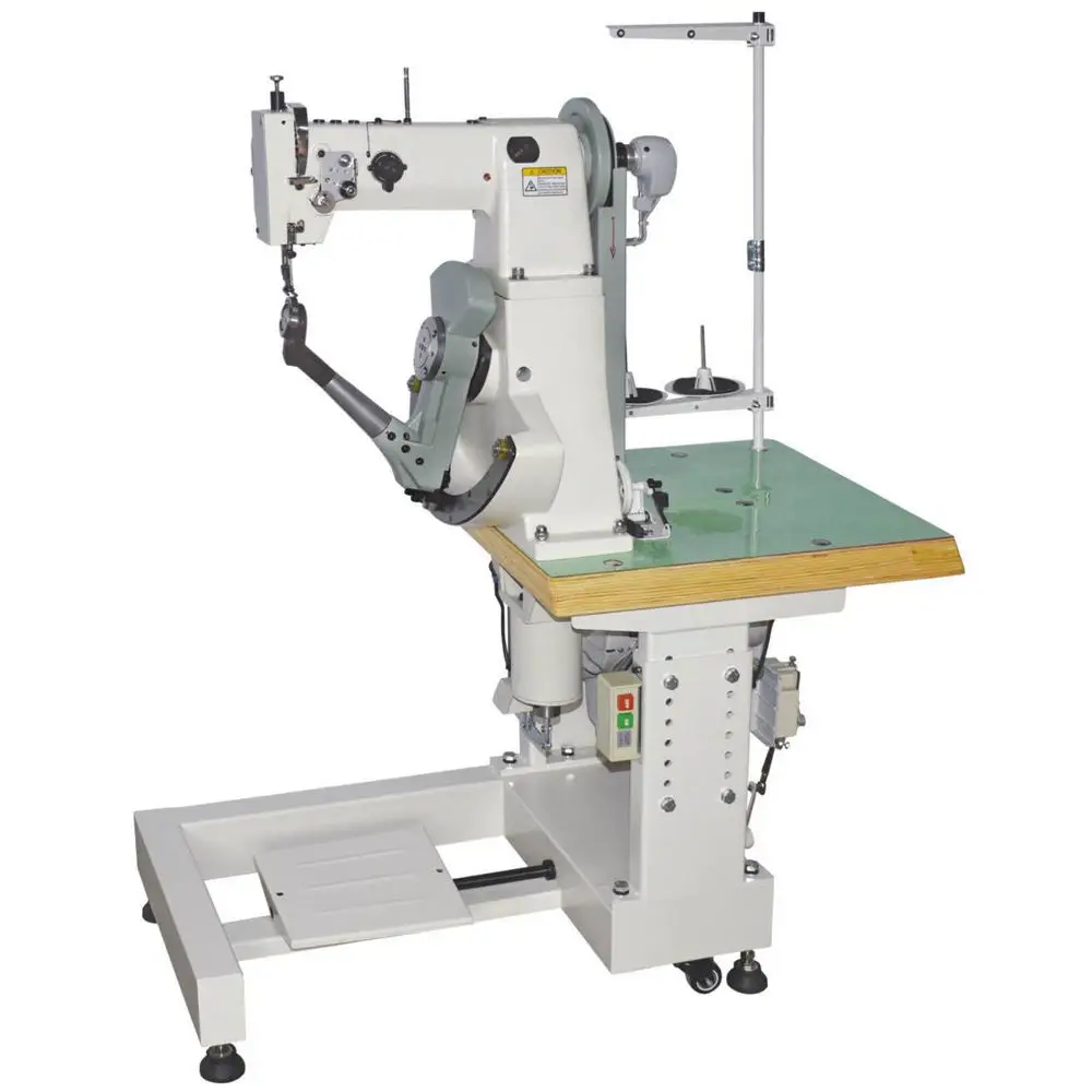 168 Footwear Shoes Making Double Thread Shoe Sole Side Wall Sewing Stitching Machine Price