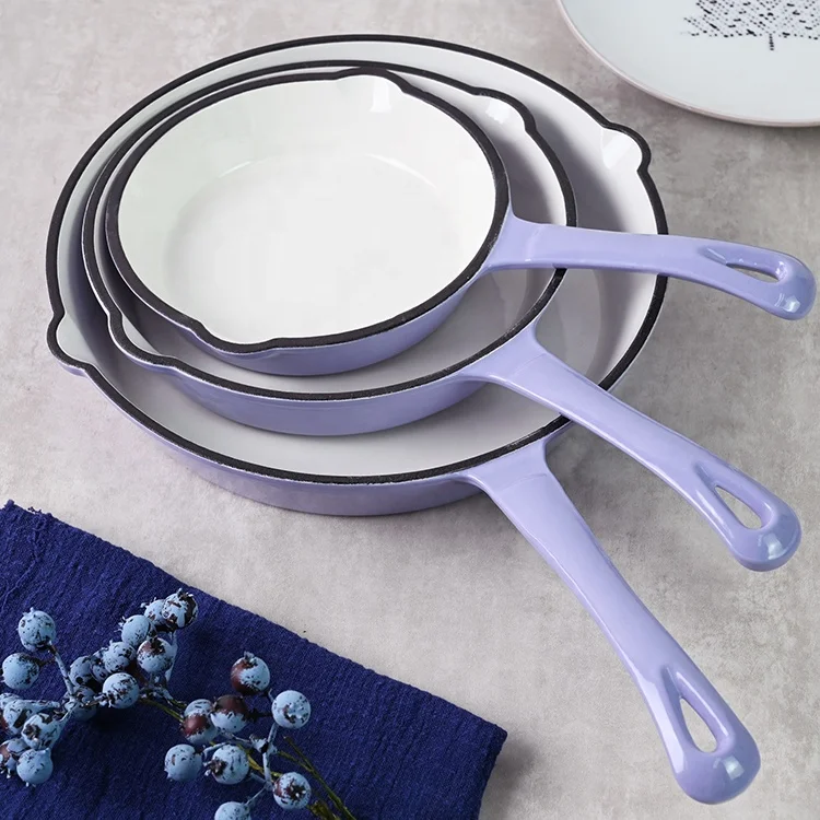 Custom Iron Cast Cookware Enamel Cast Iron Cooking Pot Cookware Set