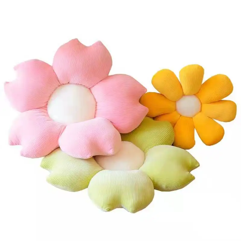 Small flower shape pillow flower pillow cushion sofa sun flower pillow