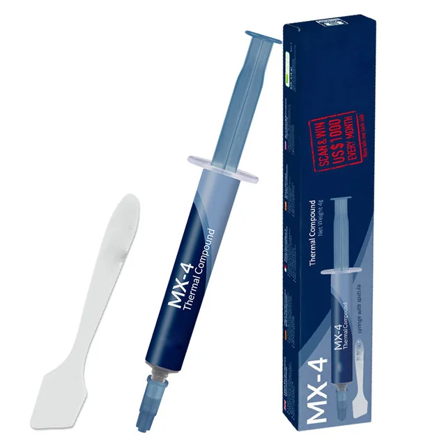 2021 New Package MX-4 4g 2g 8g 20g MX 4 CPU Cooler Cooling Fan Thermal Compound Paste Grease Heatsink