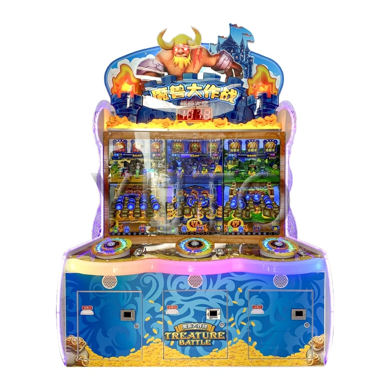 Treasure Battle redemption game machine For sale