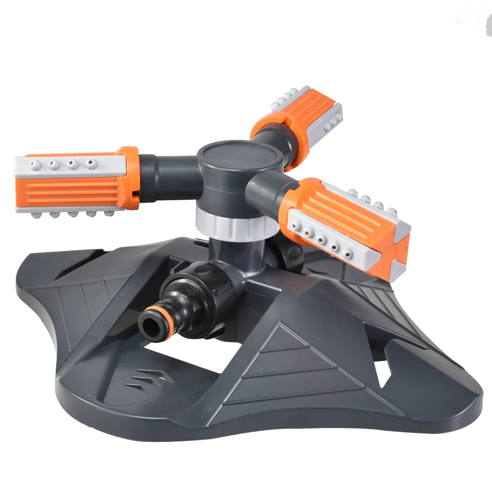 Garden Automatic Sprinklers Watering Grass Lawn 360 Degree Rotary Nozzle Rotating Sprinkler