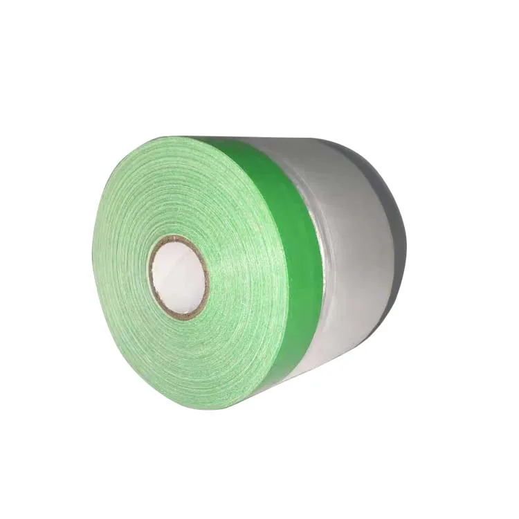 Упаковка пластиковая прямая ткани Канальные предварительно лента маскирующая пленка