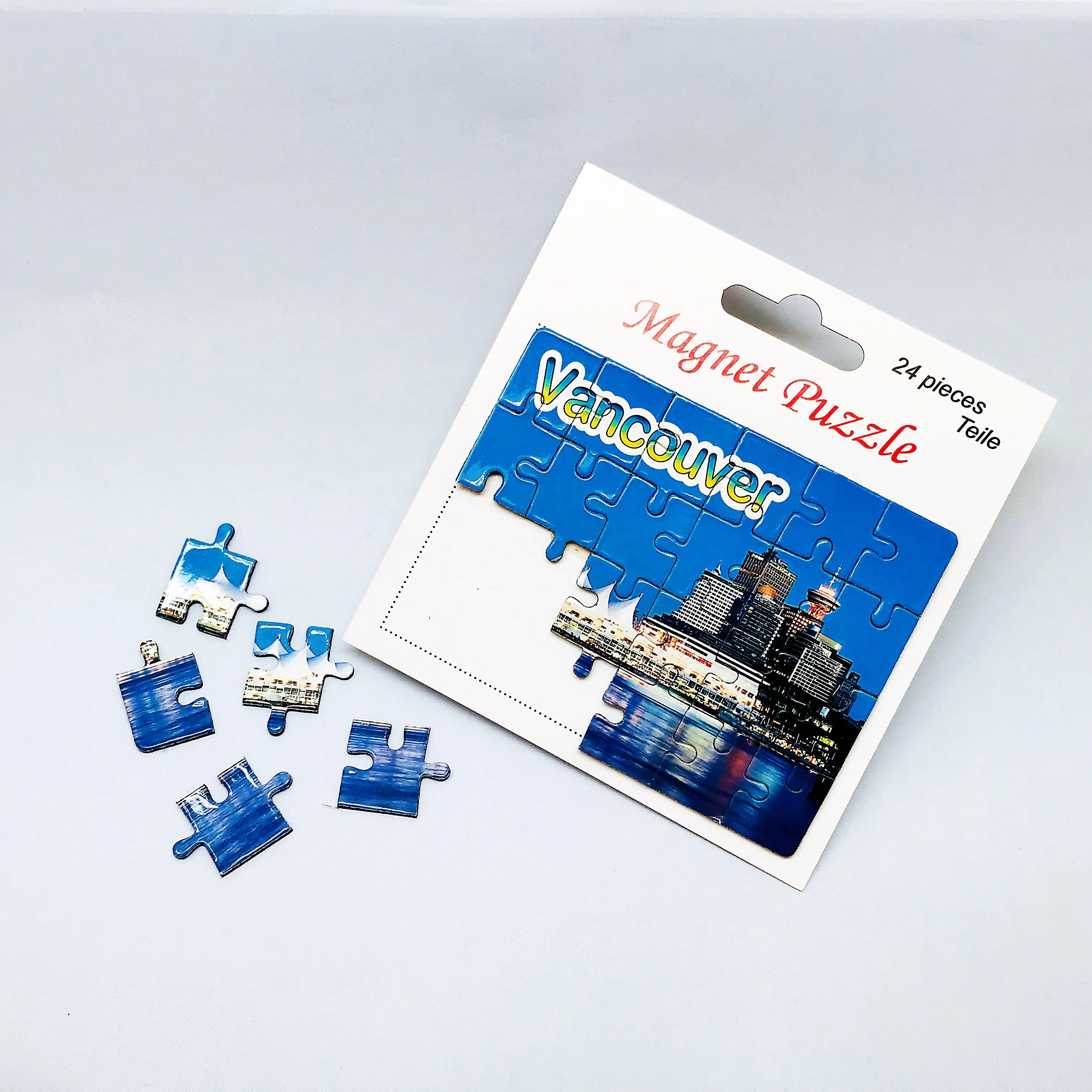 puzzle  fridge magnet  customized customer design souvenir fridge magnet DIY puzzle