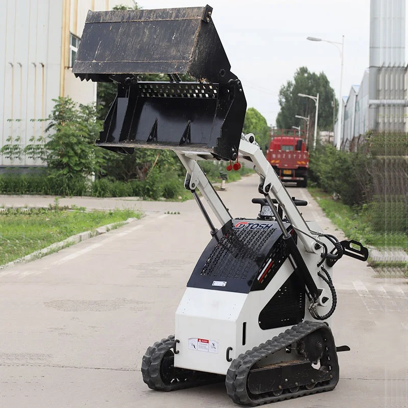 TOSH Factory Direct Sale Track Type Mini Skid Steer Free Shipping