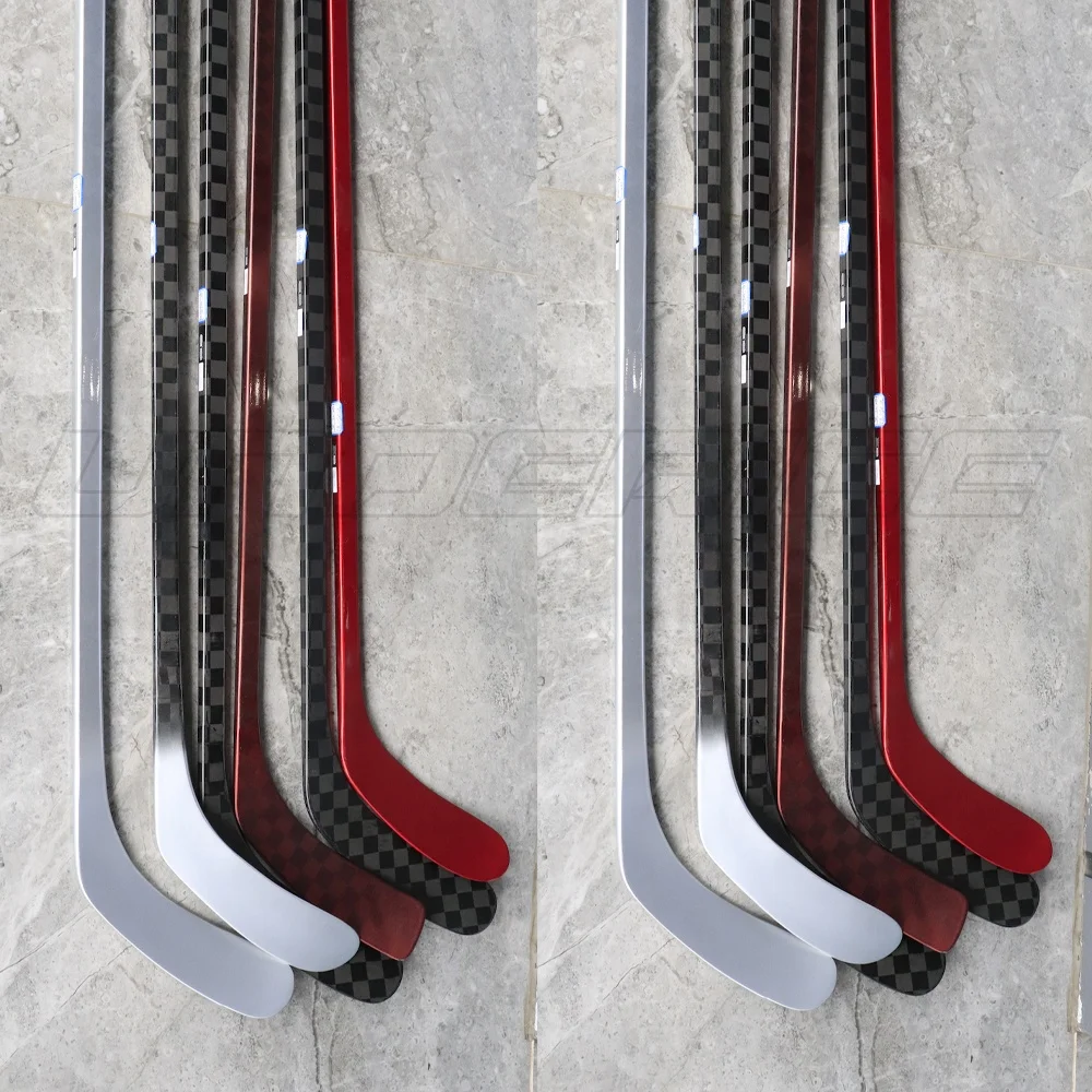 Factory Stock Carbon Fiber 18k Quality Custom Super OEM Hockey Clubs Lightweight 325g 350g 375g 395g Ice Hockey China Ice Ho