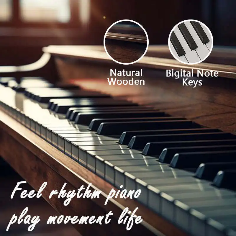 Wholesale Custom Digital Piano Digital Synthesizer Musical 88 Weighted Keys Digital Piano For Sale