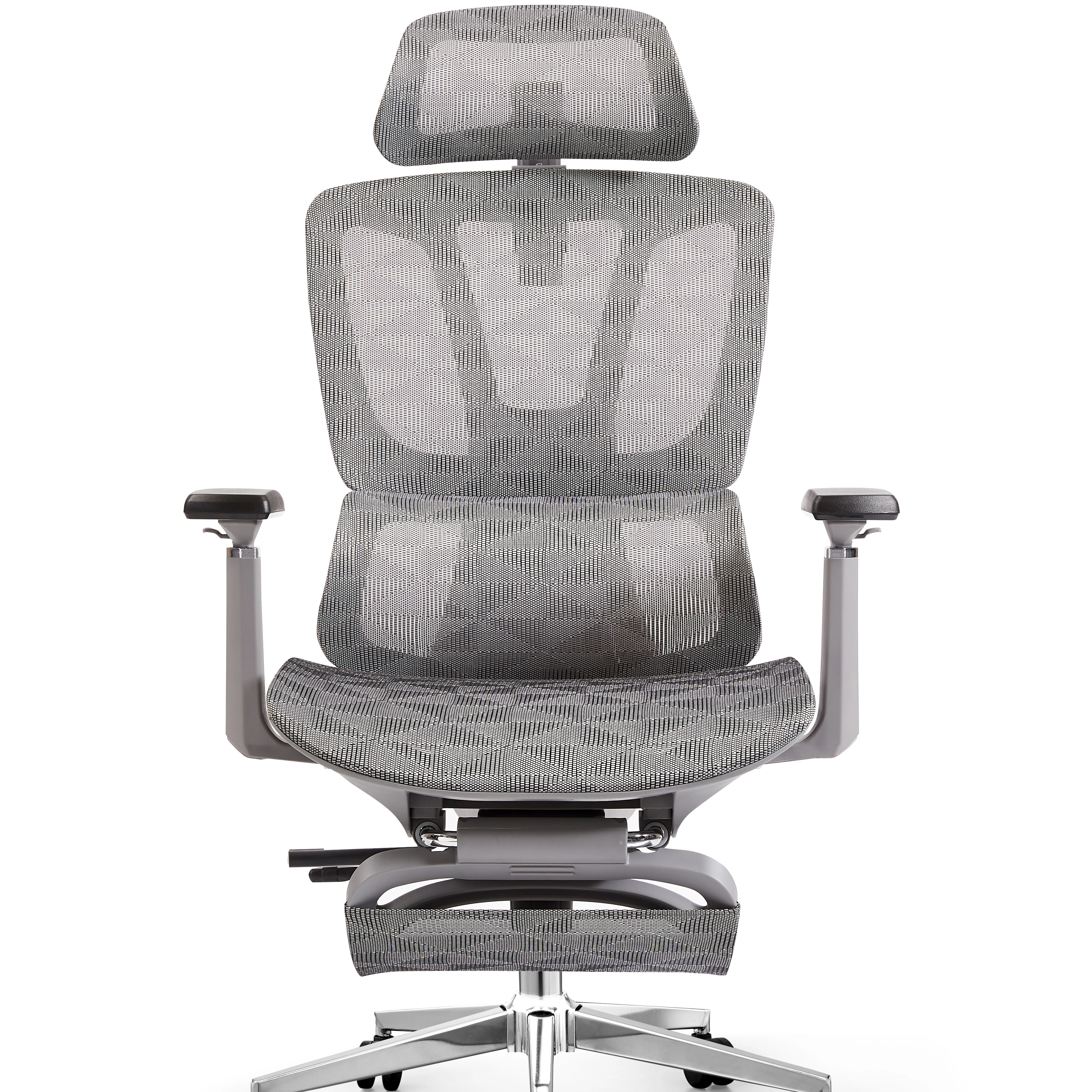 Lumbar Support Modern Ergonomics Ergonomic Mesh Game Office Chair with Perforated Hollow Seating